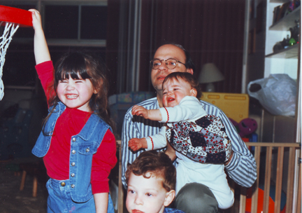 Lauren, Allison, Uncle Steve & Louis 