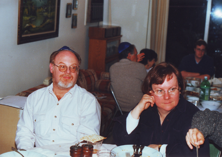 Unlce Jeff & Aunt Daria (Seymour & Ruth Cohen along with Adam in background)