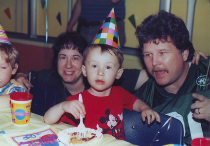 Daniel Freeda on left, Randy, Tyler & Louis Seely