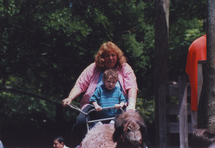 Jill & Louis go for a Elephant Ride