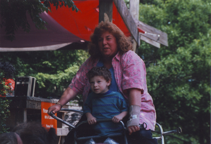 Jill & Louis go for a Elephant Ride