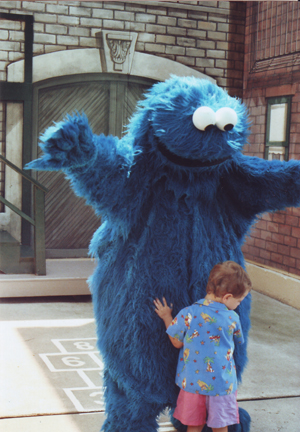 Louis & Cookie Monster