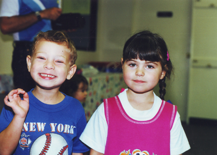 Louis & Cousin Lauren