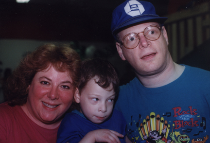 Jill, Louis & Howard @ Louis' 4th Birthday