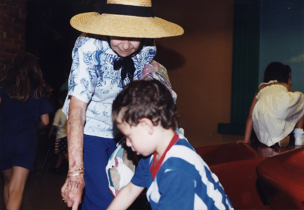 Grandma Marion & Louis Parnes @ Boston Children's Museum