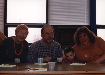 Gramdma Marion, Howard, Louis & Jill Parnes