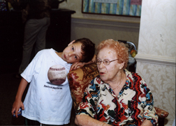 Louis & Grandma Marion