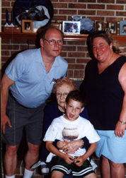 Howard, Jill, Louis & Grandma Marion