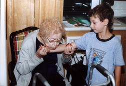 Louis & Grandma Marion