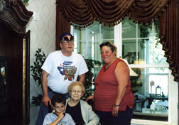 Howard, Louis, Grandma Marion & Jill