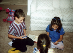 Louis Parnes, Lauren & Allison Cohen