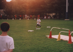 Louis & the run and slide