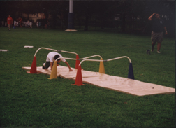 Louis & the run and slide