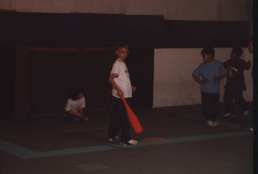 Ian at Bat