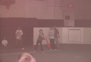 Allison at Bat