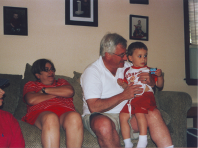 Aunt Ann, Uncle Bruce & Maxwell