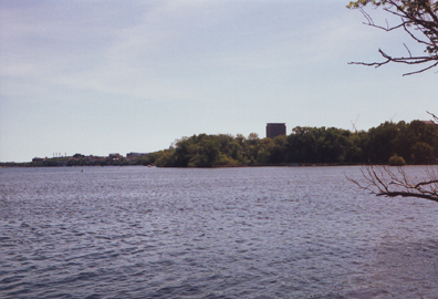 Looking twoard UW campus