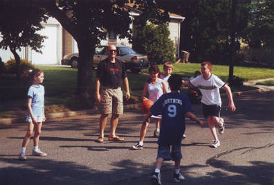 Basket Ball Games - Allison, Steve & Lauren C, Ian L, Louis & Robert A