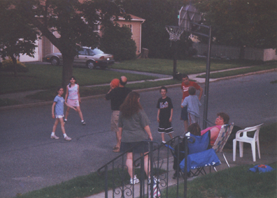 Basket Ball Games - Allison, Lauren & Steve C, Jonathan G, Barry O & Ian L