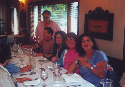 Right to Left, 1st Cousins Lynn,Jil & Allison,  Eileen & David W
