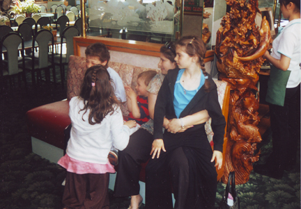 Left to Right, Lauren C, Louis P, Maxwell & Mindee O & Allison C