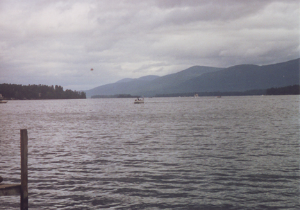 Looking Northeast from the Western Lake Shore