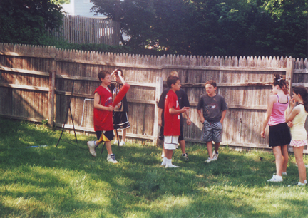 Louis w Jonathan G, Justin M, Nick L, Lauren & Allison C