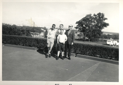 Mark Spahn, Jeffrey, Abraham & Howard Parnes in Washington DC