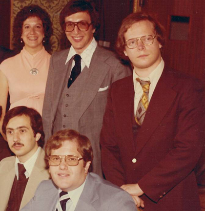 Howard Parnes at a Wedding Reception w Louis Pearlman