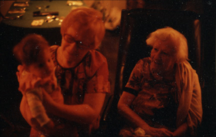 With Sarah Elaine  & Grandma Marion